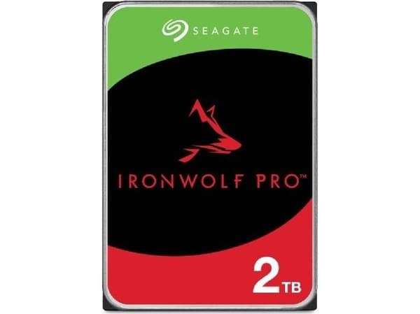 Seagate IronWolf Pro ST2000NT001, 3,5", 2000 GB, 7200 rpm