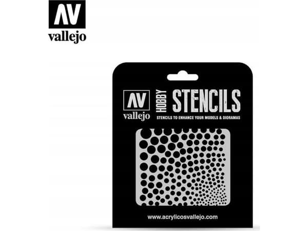 Stencil Circle Tekstuurit
