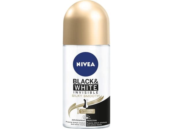 Nivea deodorant INVISIBLE SILKY SMOOTH roll-on, dame 50 ml