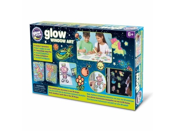 Brainstorm Glow Window Art Kit