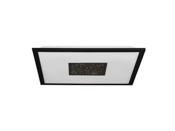 EGLO MARMORATA LOFT 2400+1200 lm 445×445 sort/hvit
