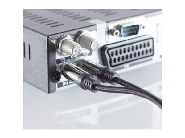 shiverpeaks BS20-41055, 2 x RCA, Hankjønn, 2 x RCA, Hankjønn, 5 m, Sort