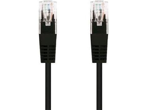 C-Tech patchkabel Cat5e UTP svart 1 m (CB-PP5-1BK)