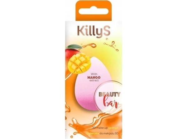 Killys Beauty Bar 3D makeup-svamp med mangoudtræk