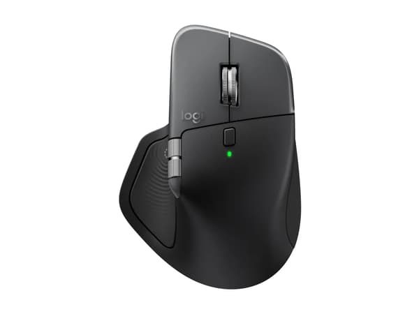 Logitech MX Master 4 for Mac, Oikeakätinen, Laser, Bluetooth, 8000 DPI, Hopea