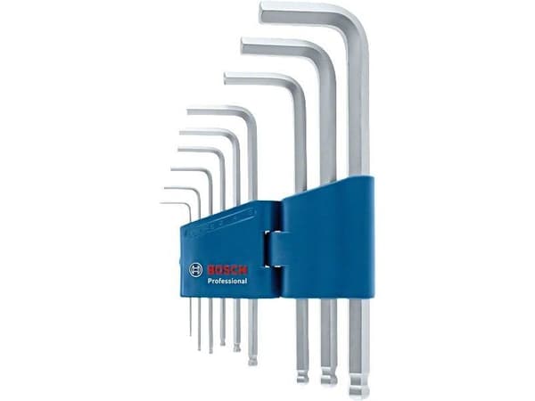 Bosch Professional - L-nøkkelsett - 9 deler