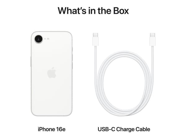 Apple | iPhone 16e - 256 GB - White