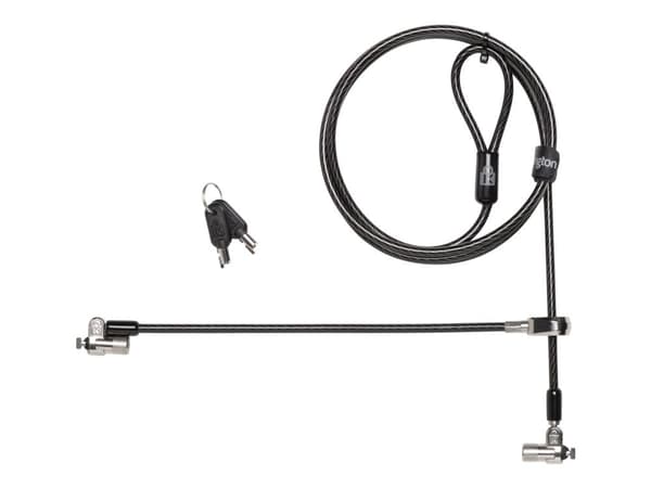 Kensington MicroSaver 2.0 Keyed Twin Laptop Lock - Säkerhetskabel