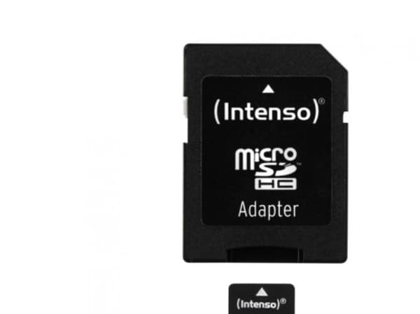 Intenso Class 10 - Flashminnekort (microSDHC til SD-adapter inkludert) - 8 GB - Class 10 - microSDHC