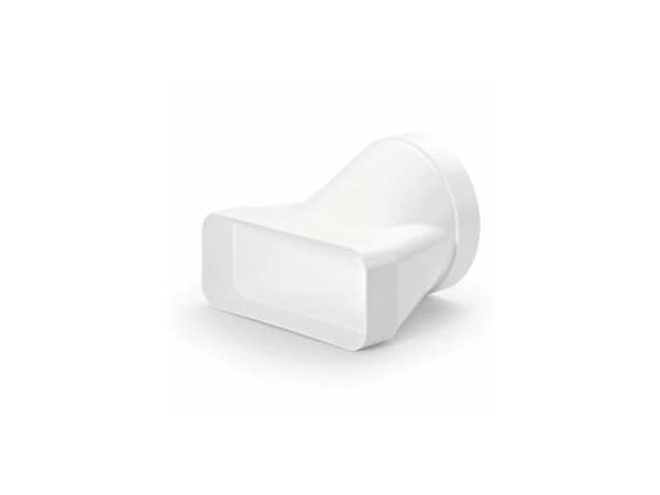 (4043006) rund/flatt adapter Ø 150/89 x 222 mm