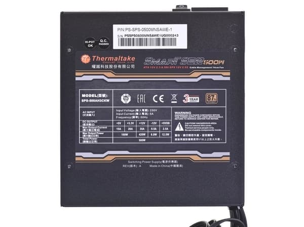 Smart SE2 500W modulær strømforsyning (spr. 87 %, single rail)