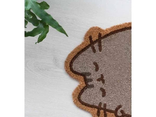 Pusheen dørmatte i katteform (40 x 60 cm)