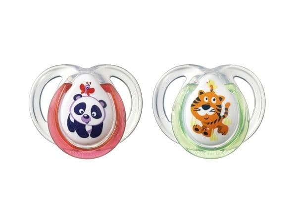 Tommee Tippee Fun Style, Klassisk napp, Ortodontisk, Silikon