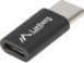 Lanberg - USB-adapter - Micro-USB type B (hunn) til USB-C (hann) - USB 2.0 - svart