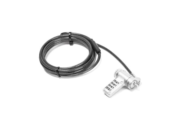 DICOTA - Låskabel för notebook - combination lock, universal - 2 m