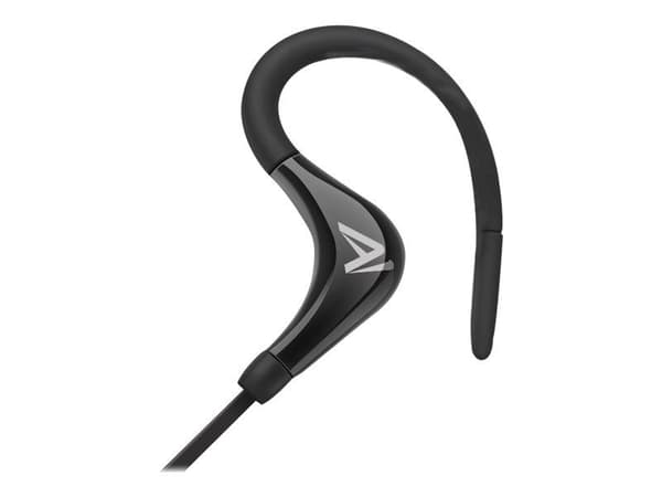 SAVIO WE-03 - Ørepropper med mikrofon - ørepropp - over-øret-montering - Bluetooth - trådløs - svart