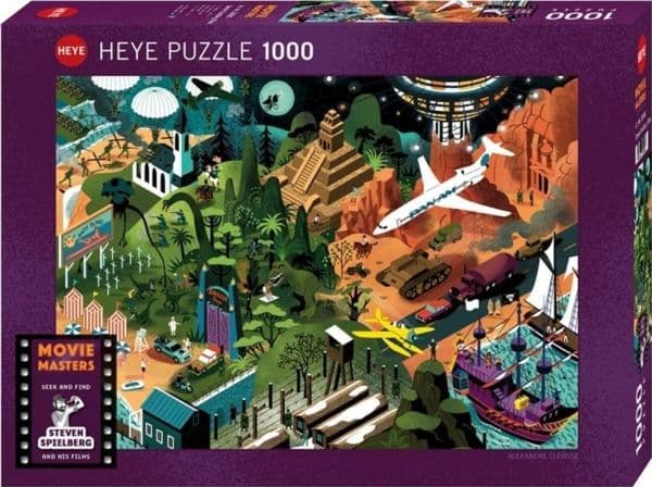 Heye Puzzle 1000 Steven Spilbergin elokuvaa