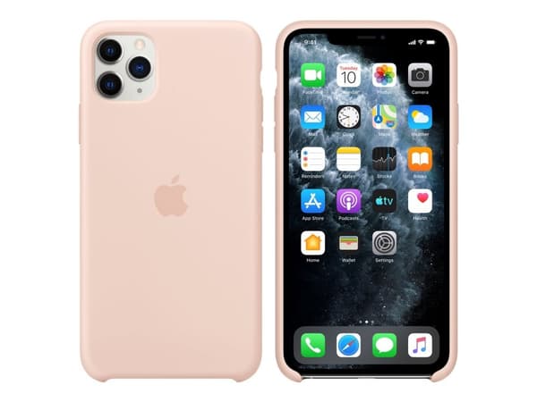 Apple iPhone 11 Pro Max silikonskal Pink Sand