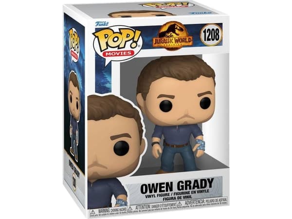 FUNKO POP! Jurassic World Vinylfigur - Owen Grady