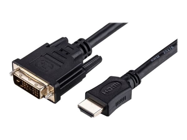LinkIT - Adapterkabel - enkeltlenke - HDMI hann til DVI-D hann - 2 m