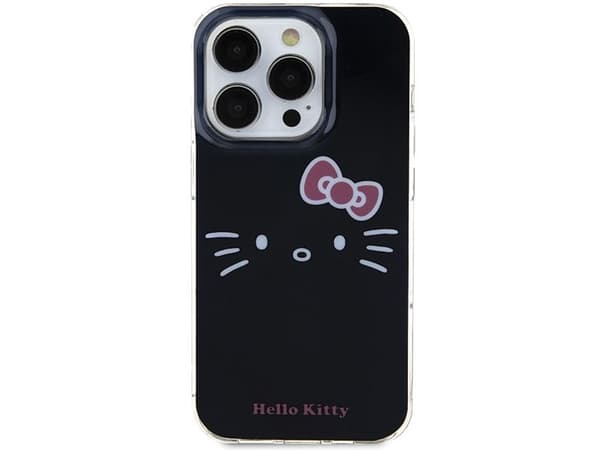 Hello Kitty HKHCP15XHKHLK iPhone 15 Pro Max 6.7" black/black hardcase IML Kitty Face