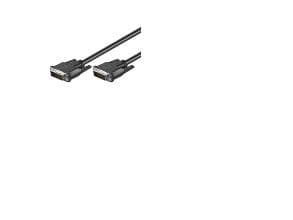 wentronic - DVI-kaapeli - dual link - DVI-D (uros) - DVI-D (uros) - 2 m