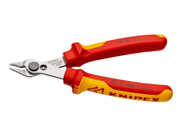 KNIPEX Electronic Super Knips - Precision cutter - isolert - shear cut