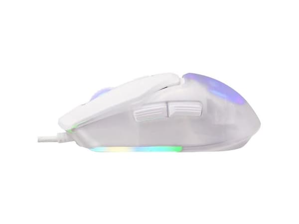 Marvo FIT LITE G1, Ambidextrous, Optisk, USB Type-A, 1200 DPI, Vit