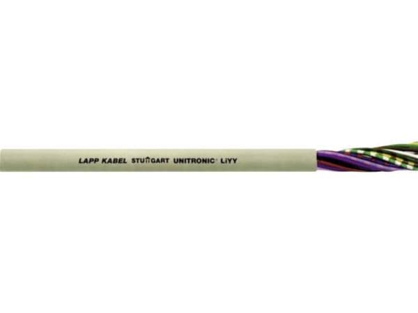 LAPP 28404-100 datakabel UNITRONIC® LiYY 4 x 0,34 mm² grå 100 m