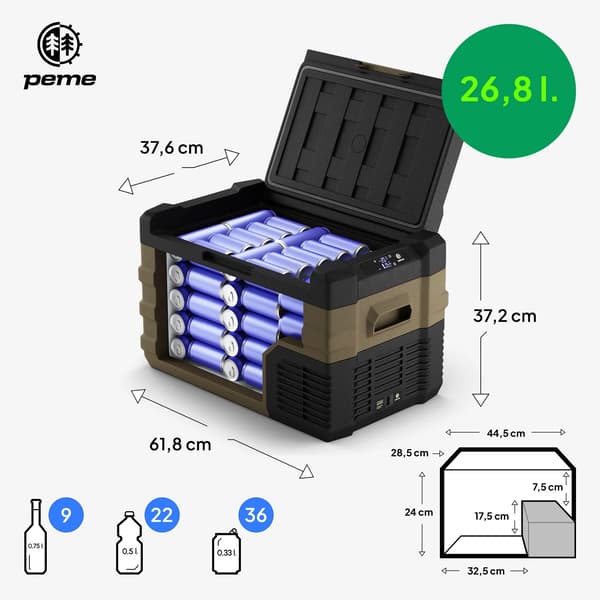 Peme Quest 30 Storm Sand Cooler