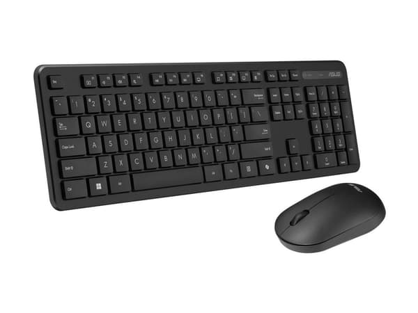 ASUS CW100 KEYBOARD-MOUSE 2.4GHZ - OPTICAL - 10M RANGE