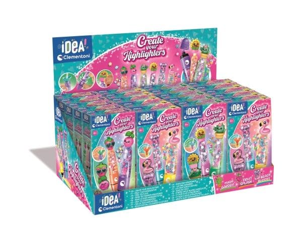 Clementoni Create Your Highlighters - Display (Cdu 24 Pcs)