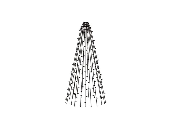 Sirius Tech-Line flaggstang med LED - 900 LED - 7,5 meter
