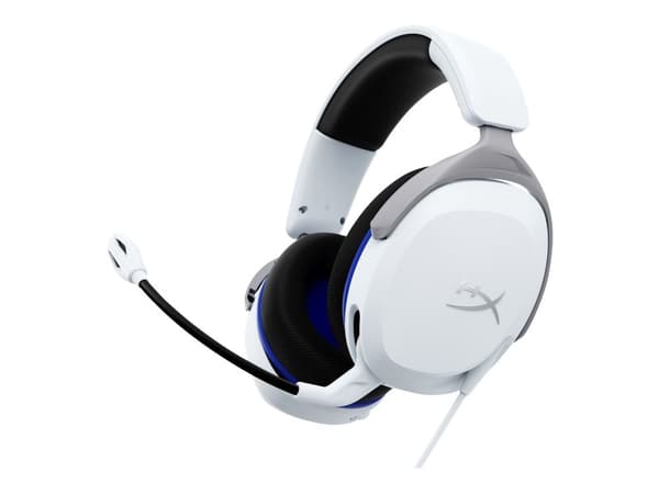 HyperX Cloud Stinger 2 Core - Hodesett - full størrelse - kablet - hvit