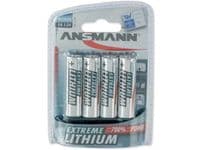 ANSMANN Mignon Extreme Lithium - Batteri 4 x AA-type - Li