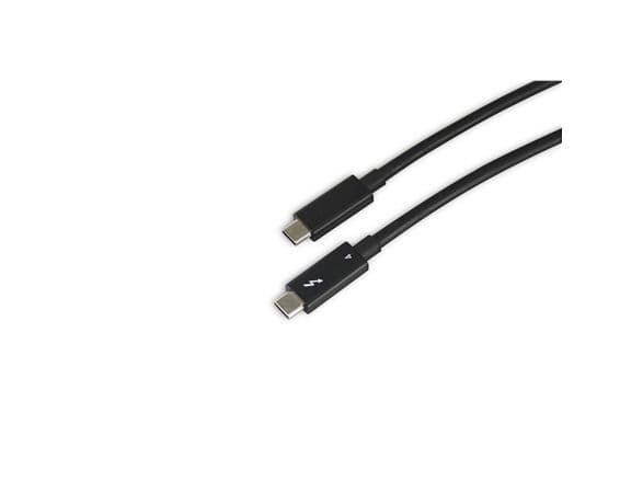 LINTES TAA200-E60 - Thunderbolt-kabel - USB-C (hann) til USB-C (hann) - Thunderbolt 4 - 2 m - aktiv