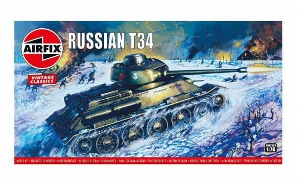 T-34 stridsvagn 1:76