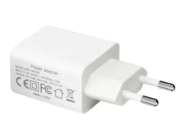 CoreParts - Strömadapter - 12 Watt - 4 A (USB) - vit - för iPad/iPhone/iPod