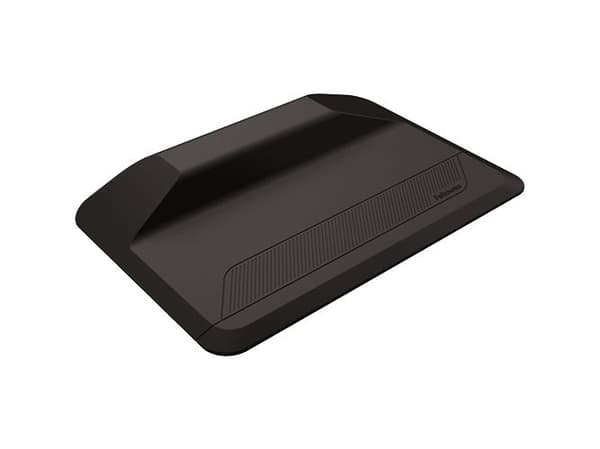 Fellowes ActiveFusion - Gulvmatte - rektangulær - 91.4 x 61 cm - svart