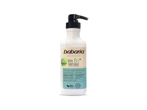 Babaria Vit B3 kroppslotion, vegansk, 500 ml