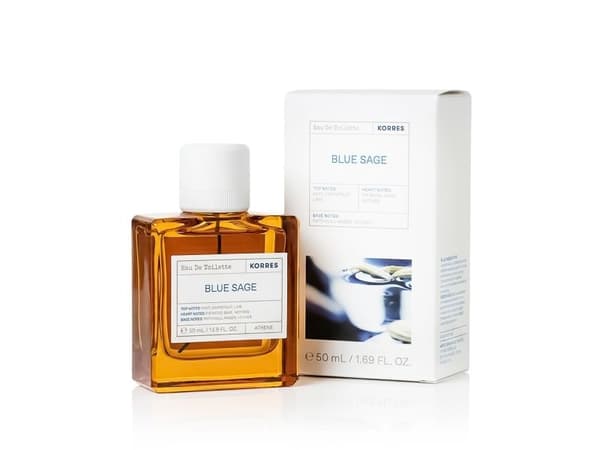 Korres Blue Sage Eau De Toilette 50ml Men Spray