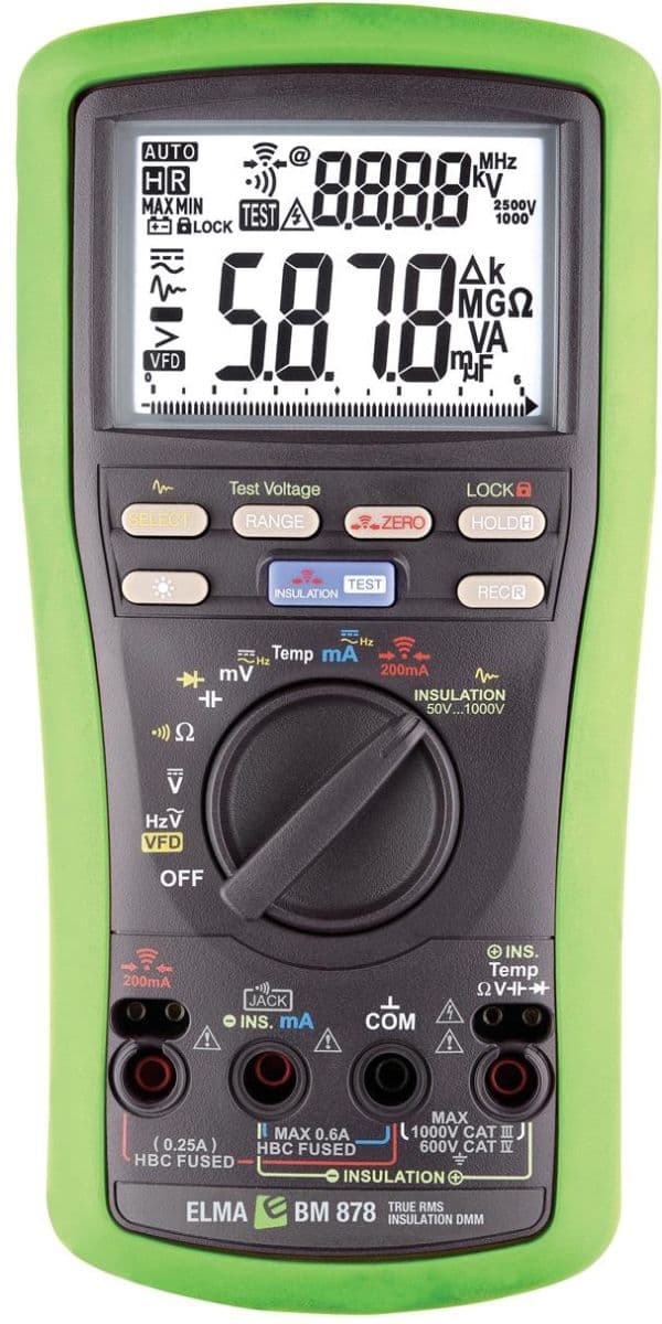 Isolationsmultimeter Elma BM878