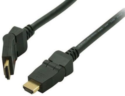 shiverpeaks BASIC-S HDMI A plugg/A plugg vinklet 3,0m