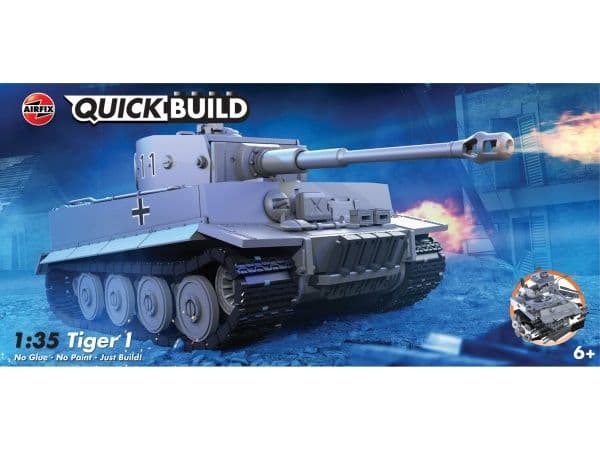 Quikbuild Tiger I 1:35