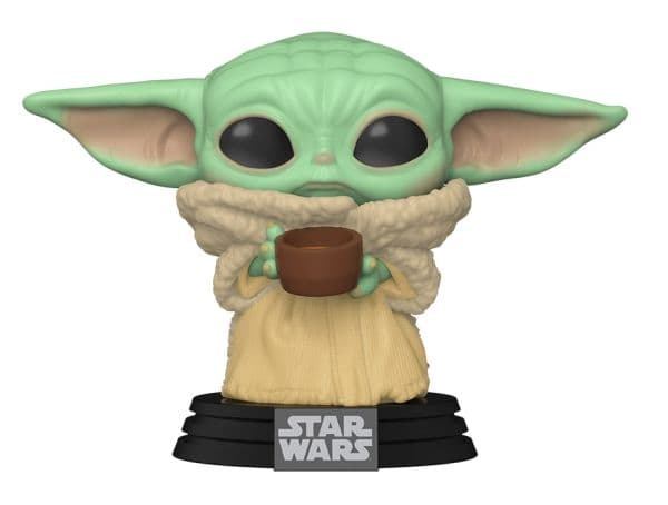 Funko POP Vinyl SW Mandalorian The Child m/ kopp