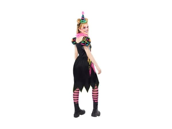 Funhouse Neon clowndräkt