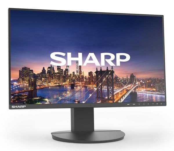 Sharp MultiSync EA271F, 68,6 cm (27"), 1920 x 1080 pikseliä, Full HD, LCD, 6 ms, musta