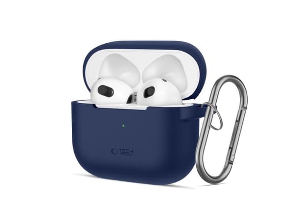 Tech-Protect TECH-PROTECT silikonkrok Apple AirPods 3 marineblå