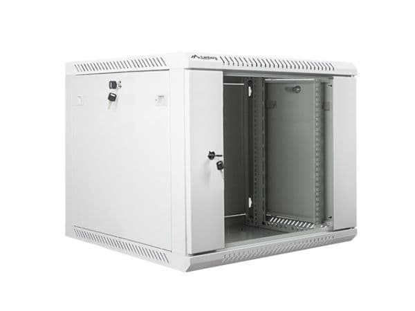 Lanberg - Rack skåp - väggmontering - grå, RAL 7035 - 9U - 19"