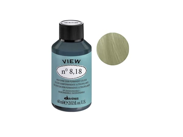 Davines View Demi-Permanent hårfarge 8.18 60 ml for kvinner